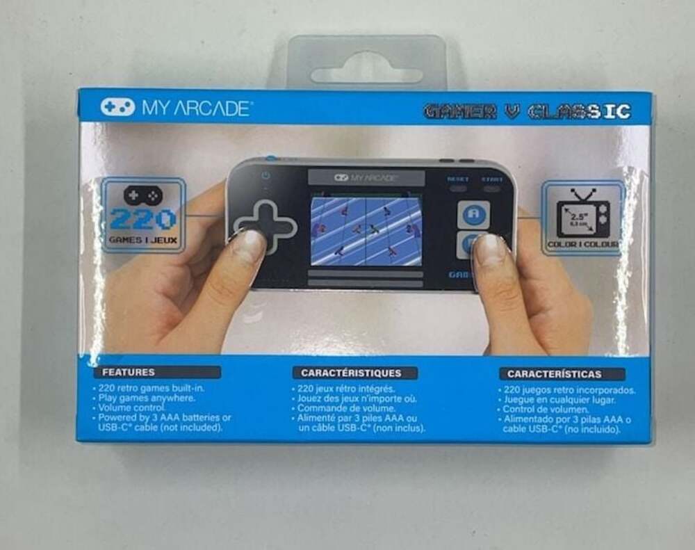 My Arcade Gamer V Classic DGUN-3919 220-in-1 Portable Gaming System